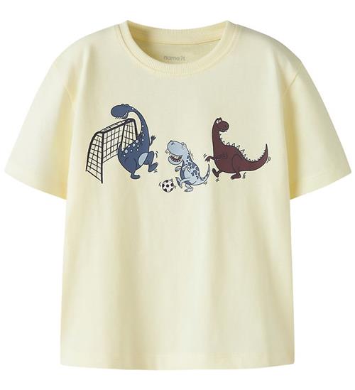Name It T-shirt - NmmVictor - Pear Sorbet/Dino Playing
