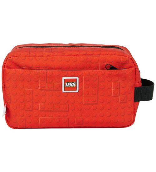 LEGOÂ® Tasker - Toilettaske - Brick Dots Red