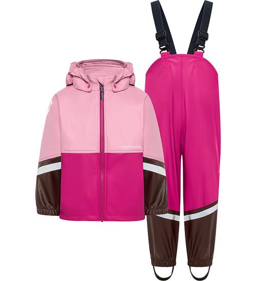 Didriksons Regntøj m. Seler - PU - Waterman - Oyster Pink