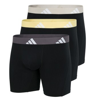 adidas 3P Active Flex Cotton Stretch Boxer Brief Flerfarvet bomuld Small Herre