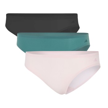 adidas Trusser 3P Active Light Flex Bikini Brief Flerfarvet-2 X-Small Dame