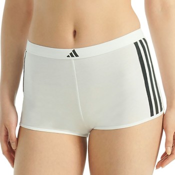 adidas Trusser Sport Active Essentials 3 Stripes ShortPant Hvid bomuld Small Dame