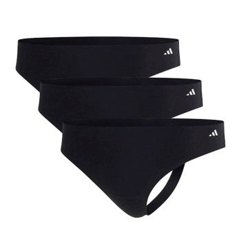 adidas Trusser 3P Sport Active Light Flex Thongs Sort XX-Large Dame