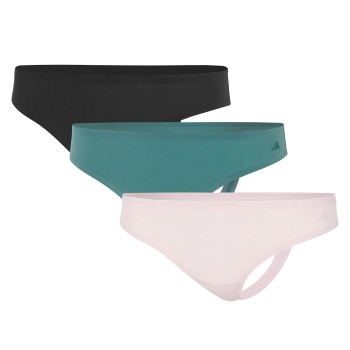 adidas Trusser 3P Sport Active Light Flex Thongs Flerfarvet-2 Medium Dame