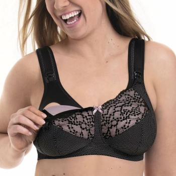 Anita BH Maternity Miss Orely Nursing Bra Sort polyamid H 80 Dame