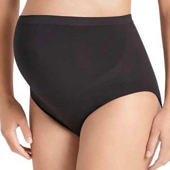 Anita Trusser Seamless Maternity Briefs Sort polyamid Large Dame