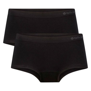 Bamboo basics Trusser 2P Sophie Seamless Hipster Sort Medium Dame