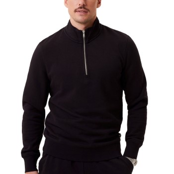 Björn Borg Centre Half Zip Sweatshirt Sort Large Herre