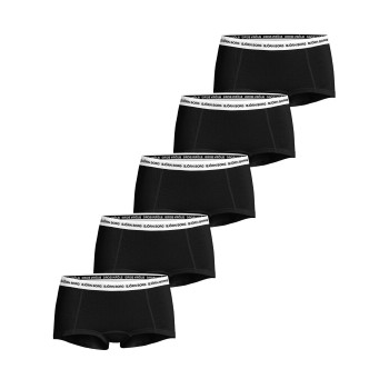 Björn Borg Trusser 5P Everyday Boxer Shorts Sort/Hvid økologisk bomuld X-Large Dame