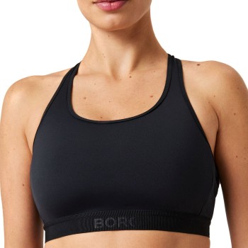 Björn Borg BH Low Support Sports Bra Sort Small Dame