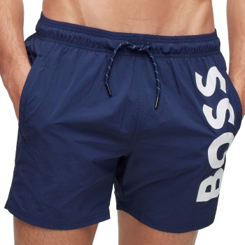 BOSS Badebukser Octopus Swimshort Marineblå polyamid X-Large Herre