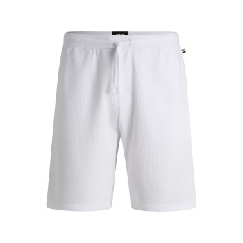 BOSS Waffle Nightwear Shorts Hvid X-Large Herre