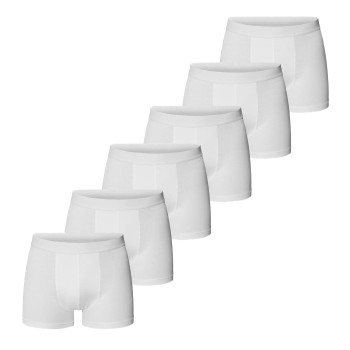 Bread & Boxers Bread and Boxers Boxer Briefs 6P Hvid økologisk bomuld Small Herre