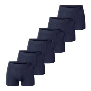 Bread & Boxers Bread and Boxers Boxer Briefs 6P Marineblå økologisk bomuld Small Herre