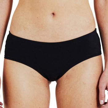 Bread & Boxers Bread and Boxers Cotton Hipsters Trusser 2P Sort økologisk bomuld Large Dame