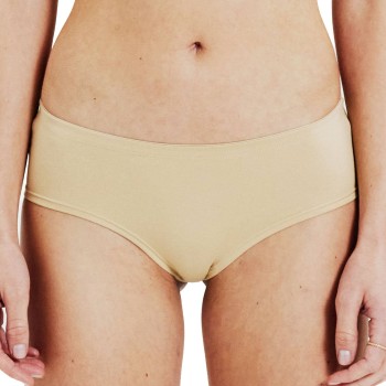 Bread & Boxers Bread and Boxers Cotton Hipsters Trusser 2P Beige økologisk bomuld Small Dame