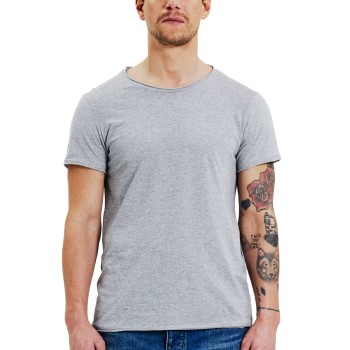Bread & Boxers Bread and Boxers Crew Neck Relaxed Grå økologisk bomuld Small Herre