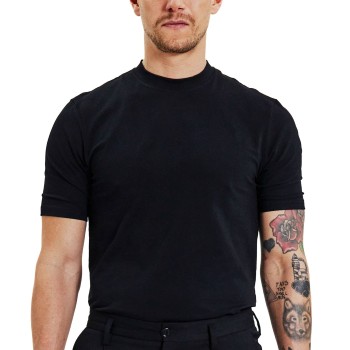 Bread & Boxers Bread and Boxers Crew-Neck Tencel T-Shirt Sort tencel Small Herre