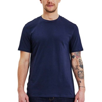 Bread & Boxers Bread and Boxers Light Weight Tee Marineblå økologisk bomuld Large Herre