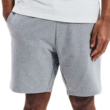 Bread & Boxers Bread and Boxers Lounge Shorts Gråmelerad økologisk bomuld Large Herre
