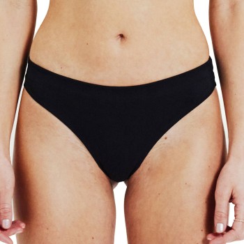 Bread & Boxers Bread and Boxers Modal Thong Trusser 2P Sort modal Large Dame