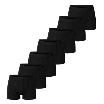 Bread & Boxers Bread and Boxers Organic Cotton Strecth Boxer 7P Sort økologisk bomuld X-Large Herre