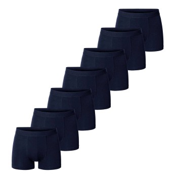 Bread & Boxers Bread and Boxers Organic Cotton Strecth Boxer 7P Marineblå økologisk bomuld X-Large Herre
