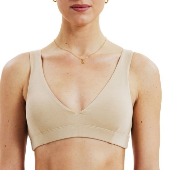 Bread & Boxers Bread and Boxers Padded Soft Bra BH Beige modal Medium Dame