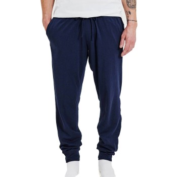Bread & Boxers Bread and Boxers Pyjama Pants Marineblå økologisk bomuld Small Herre