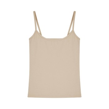 Bread & Boxers Bread and Boxers Singlet Woman Beige økologisk bomuld Large Dame