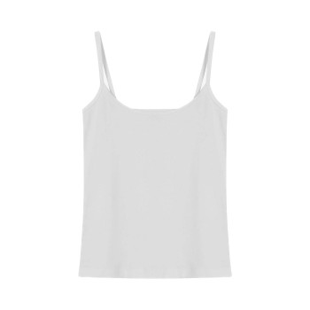 Bread & Boxers Bread and Boxers Singlet Woman Hvid økologisk bomuld X-Large Dame