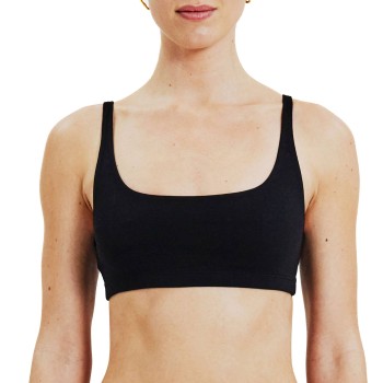 Bread & Boxers Bread and Boxers Soft Bra BH Sort økologisk bomuld Large Dame
