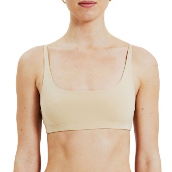 Bread & Boxers Bread and Boxers Soft Bra BH Beige økologisk bomuld Small Dame