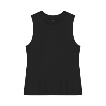 Bread & Boxers Bread and Boxers Soft Fiber Tank Top Sort viskose X-Small Dame