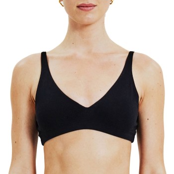 Bread & Boxers Bread and Boxers Triangle Bra BH Sort økologisk bomuld Medium Dame