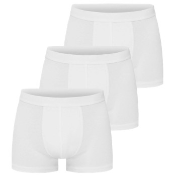 Bread & Boxers Bread and Boxers Trunks 3P Hvid økologisk bomuld Large Herre