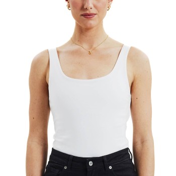 Bread & Boxers Bread and Boxers Women Tank Top With Scoop Back Helhvid økologisk bomuld Medium Dame