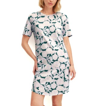 Calida Botanic Dreams Sleepshirt Jade/Grøn bomuld Medium Dame