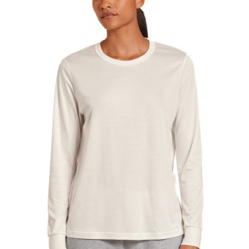 Calida Circular Lounge Shirt Hvid X-Small Dame
