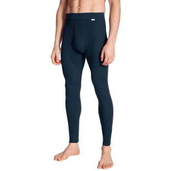 Calida Lange Underbukser Cotton 1 Men Longs 26912 Marine 890 bomuld Medium Herre