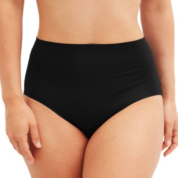 Calida Trusser Natural Skin Seamless High-Waist Brief Sort Large Dame