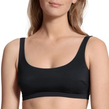 Calida BH Natural Skin Soft Bra Sort Medium Dame