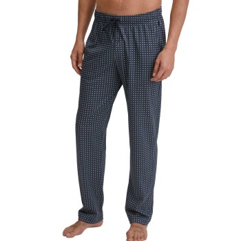 Calida Remix Basic Pyjama Bottoms Mørkblå bomuld Large Herre