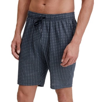 Calida Remix Basic Sleep Bermudas Mørkblå bomuld XX-Large Herre