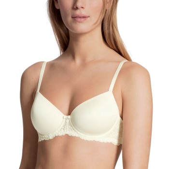 Calida BH Sensual Secrets Underwired T-shirt Bra Creme A 80 Dame