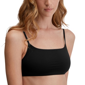 Calida BH Sleek Skin Bustier Sort Small Dame