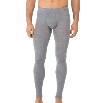Calida Lange Underbukser Wool and Silk Pants Grå Medium Herre