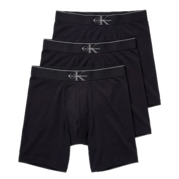 Calvin Klein 3P Graphic Monogram Cotton Boxer Brief Sort bomuld Medium Herre