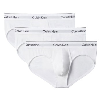 Calvin Klein 3P Icon Cotton Briefs Hvid bomuld Small Herre