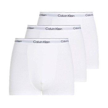 Calvin Klein 3P Icon Cotton Relaxed Fit Trunks Hvid bomuld 3XL Herre